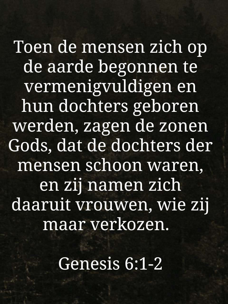 Genesis 6.1,2