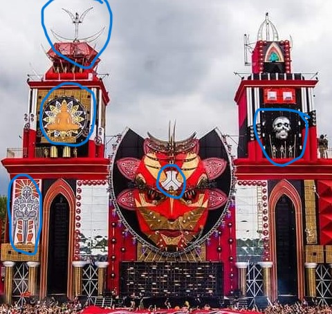 symbolieken feast evil