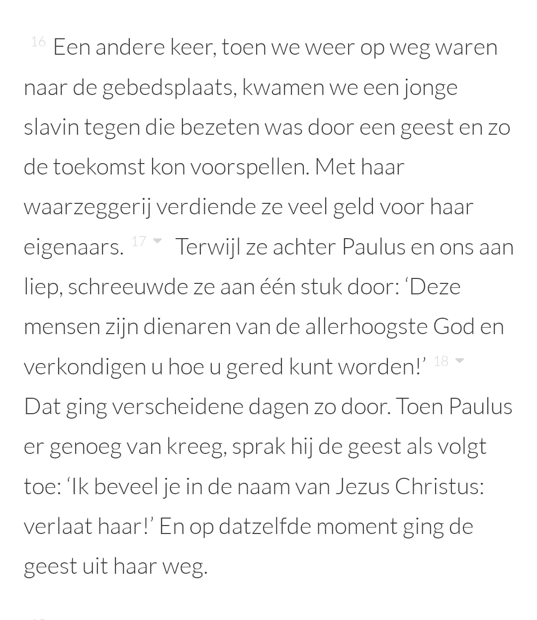 waarzeggers - Gods Woord